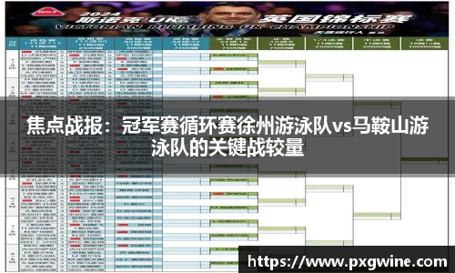 焦点战报：冠军赛循环赛徐州游泳队vs马鞍山游泳队的关键战较量